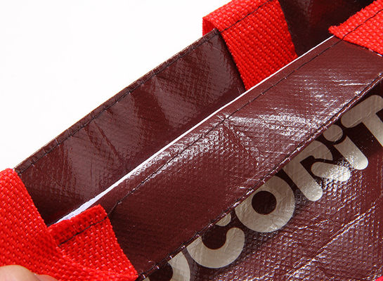 Reusable Supermarket Handled Laminated Non Woven Packaging Bags