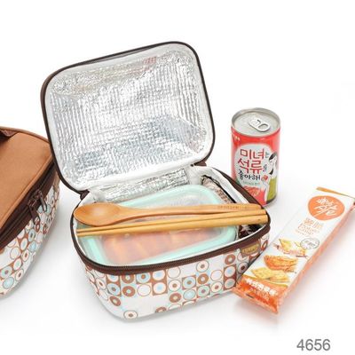 Non Woven School Printed Kids Lunch Insulated Cooler Bags