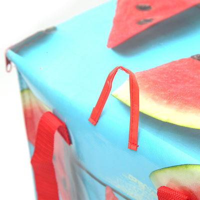 Waterproof Printed Aluminum Foil Non Woven Picnic Cooler Bag