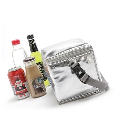 Waterproof Silver Aluminum Foil Picnic Insulated Cooler Bags