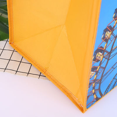 Eco Ink Printing Tote Laminated Recyclable Non Woven Bag