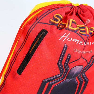Laminated Non Woven Backpack Sport Gym Sack Drawstring Bag