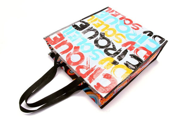 Laminated Recyclable Shopping Eco Promotional Tote PP Woven Bag