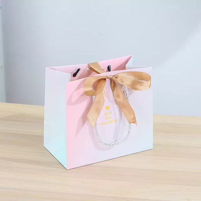 Ribbon Custom Exquisite Promotion Gift Custom Packaging Bag