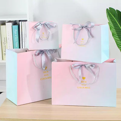 Ribbon Custom Exquisite Promotion Gift Custom Packaging Bag