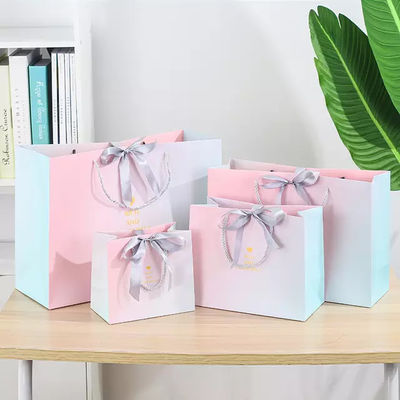 Ribbon Custom Exquisite Promotion Gift Custom Packaging Bag