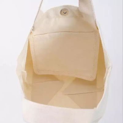 Organic Canvas Fabric 16oz Cotton Reusable Shopping Bag