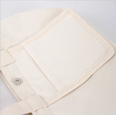 Organic Canvas Fabric 16oz Cotton Reusable Shopping Bag